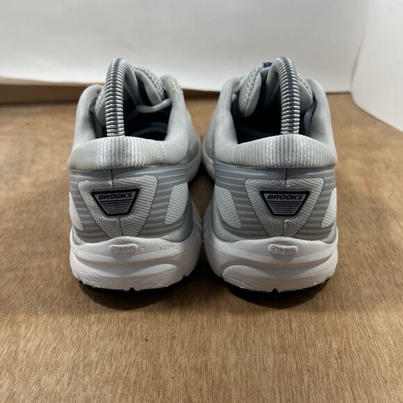 Brooks Addiction 14 Womens Size 7.5 D Wide Grey Lace Up Running Walking Shoes - Picture 4 of 10